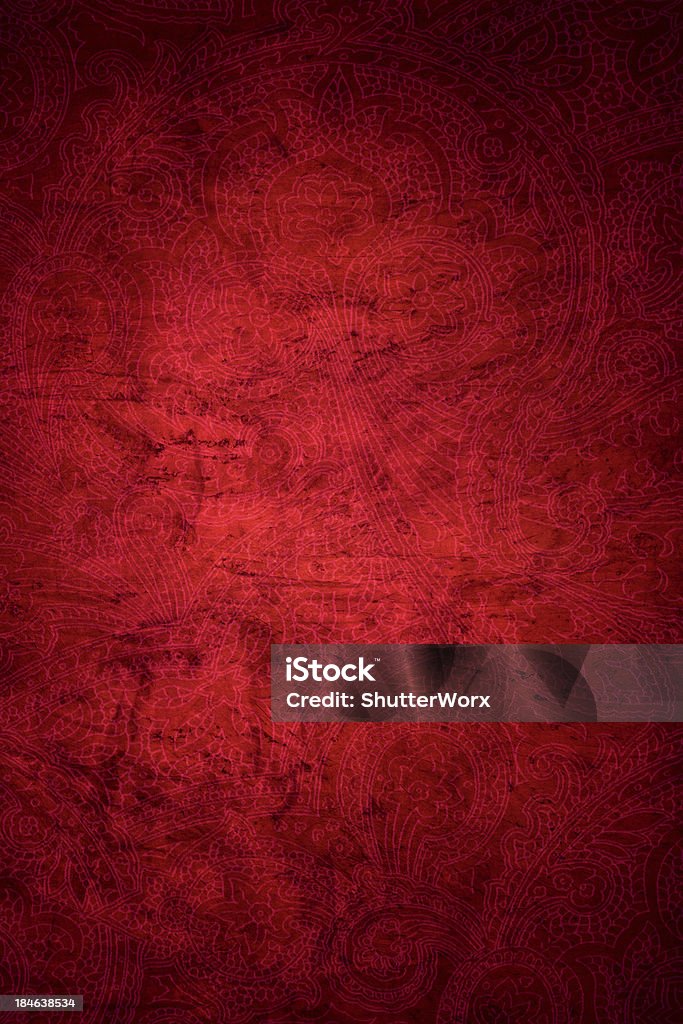 Красный фон в викторианском стиле - Стоковые фото Красный роялти-фри