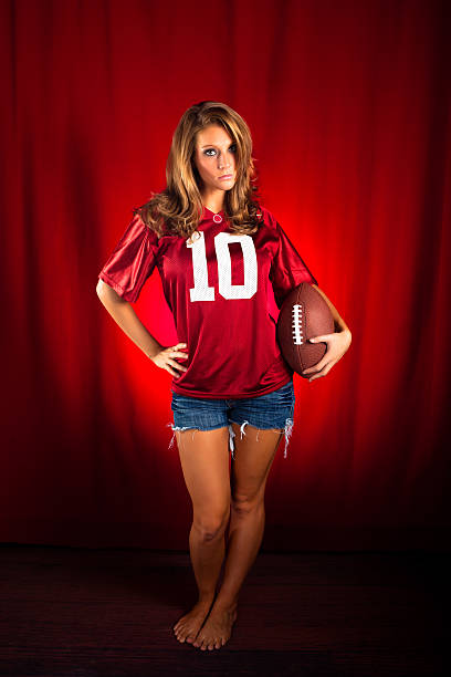 istock Football Girl 184638886