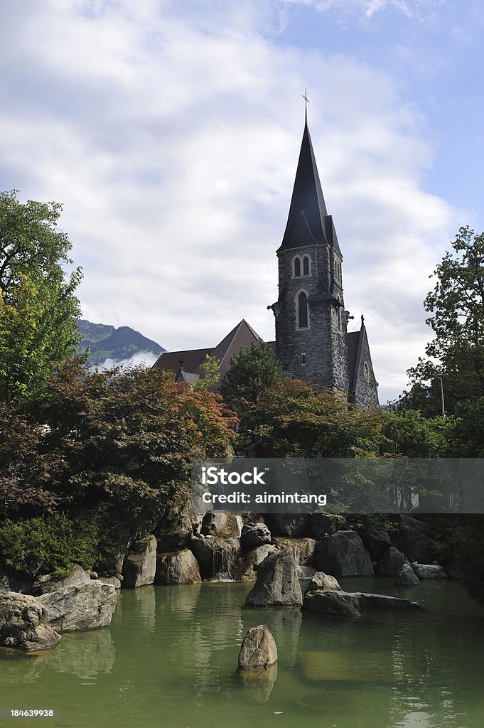 Japanischer Garten im Interlaken - Lizenzfrei Farbbild Stock-Foto