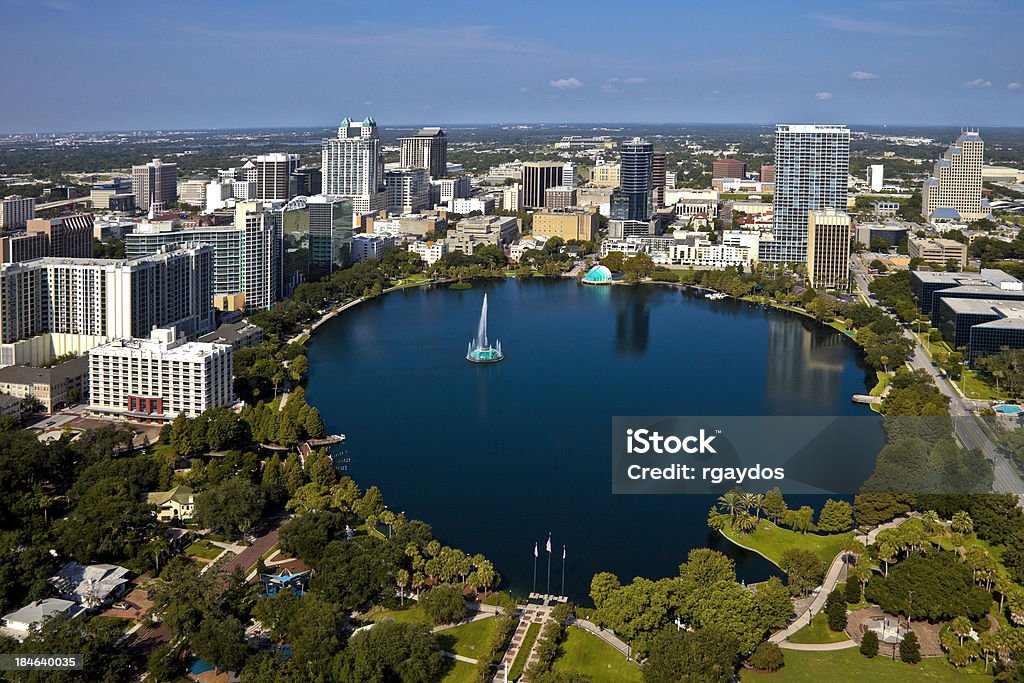 Skyline di Orlando, in Florida - Foto stock royalty-free di Orlando - Florida