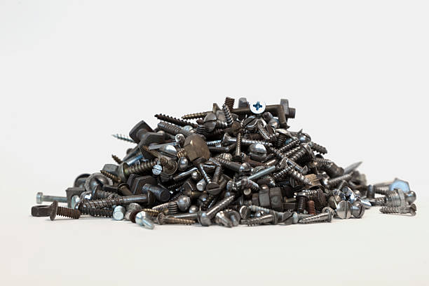 istock Pile of crews and nuts. 184640064