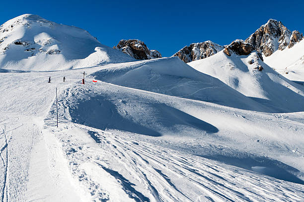 горы, альпы, большое - val disere стоковые фото и изображения