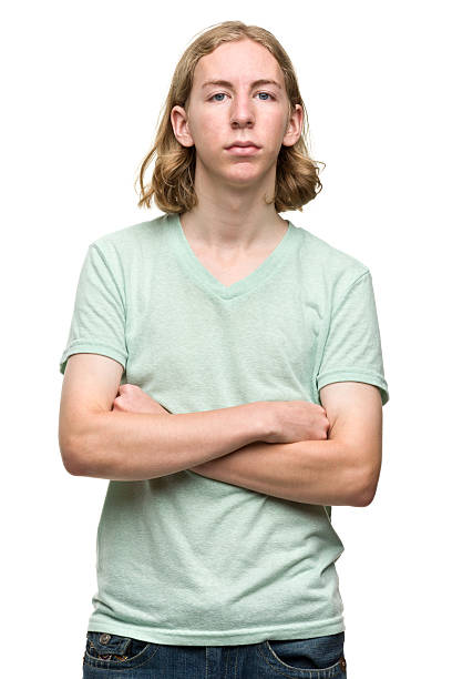istock Serious Young Man With Arms Crossed 184640382