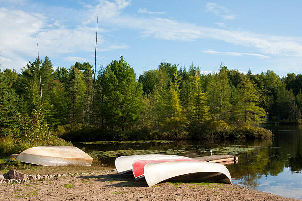 istock Canoeing on the Lake 184641133