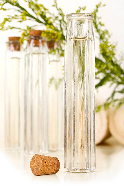 istock Oil bottles for massage treatment 184641420
