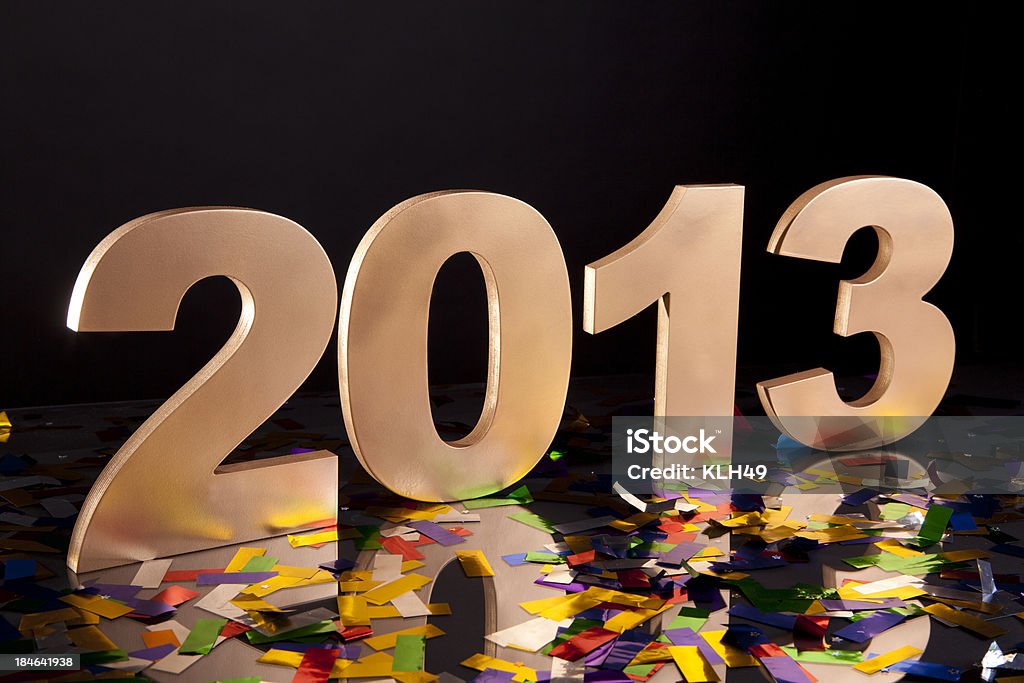 Празднование Нового года - Стоковые фото 2013 роялти-фри