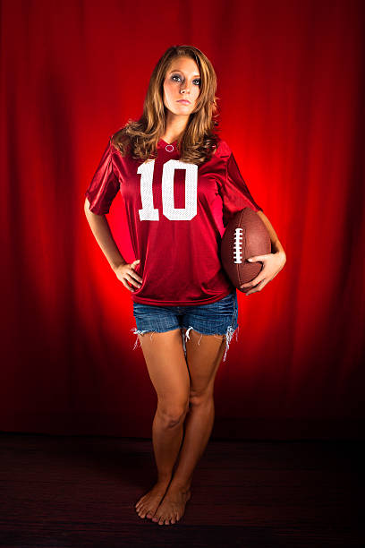 istock Football Girl 184642103