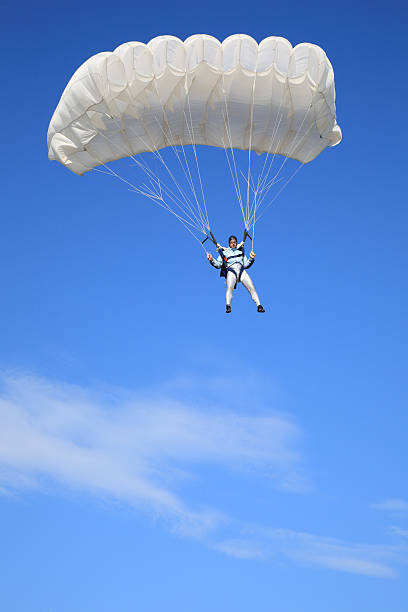 istock Parachutist in air 184642156