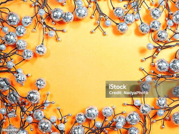 Foto de Cartão De Natal e mais fotos de stock de Abstrato - Abstrato, Artigo de decoração, Bola de Árvore de Natal