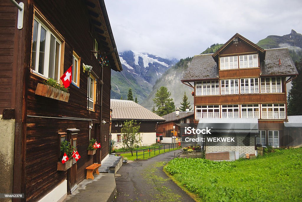 Gimmelwald, Svizzera - Foto stock royalty-free di Gimmelwald