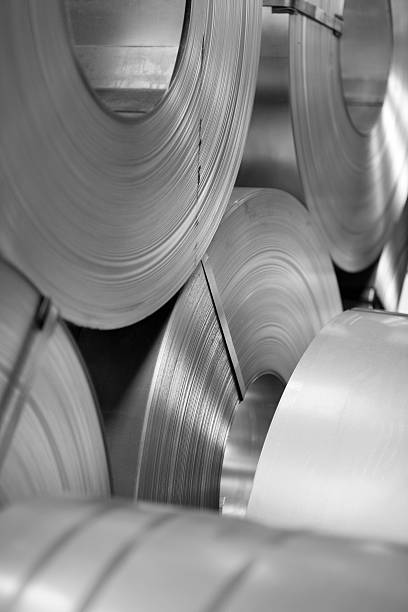 istock Rolls of Steel Sheet 184642534