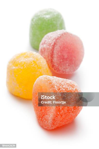 Candy Fruitcandy - zdjęcia stockowe i więcej obrazów Żelka - Żelka, Białe tło, Cukierek