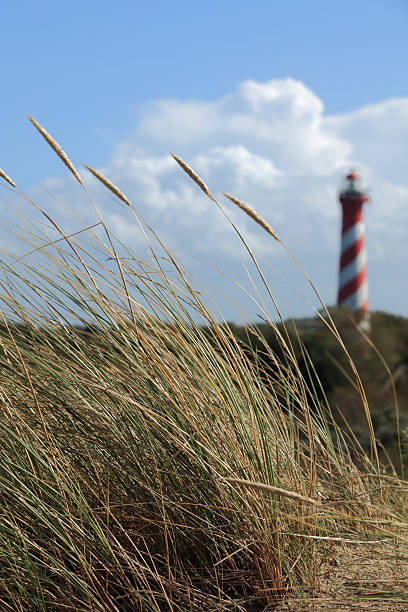 istock characteristic lighthouse Westerlichttoren at Nieuw Haamstede in the Netherlands 184643494