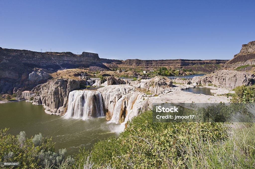 Cascadas Shoshone - Foto de stock de Idaho libre de derechos