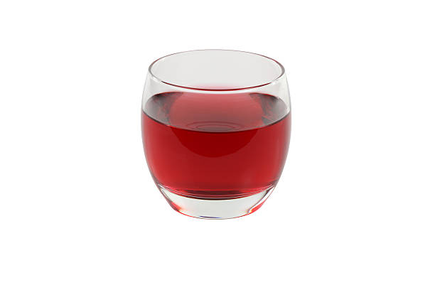 sumo de arando isolado - cranberry juice imagens e fotografias de stock