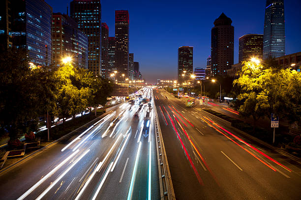 istock traffic of beijing 184644445