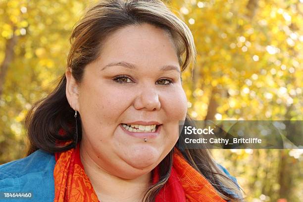 Woman In Autumn Stock Photo - Download Image Now - Indigenous Peoples of the Americas, Women, One Woman Only