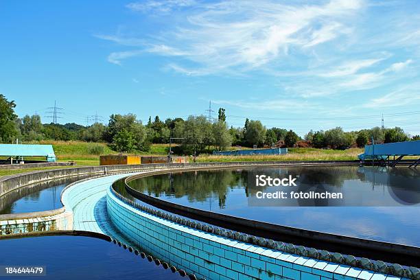 Abwasserbehandlung Stockfoto und mehr Bilder von Kläranlage - Kläranlage, Abwasser, Belüftungsbecken