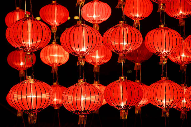 赤提灯 - chinese lantern ストックフォトと画像