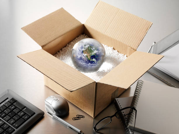 istock Worldwide Logistics in the Office 184644592