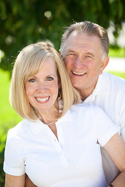 istock Attractive Senior Couple Portrait 184644966