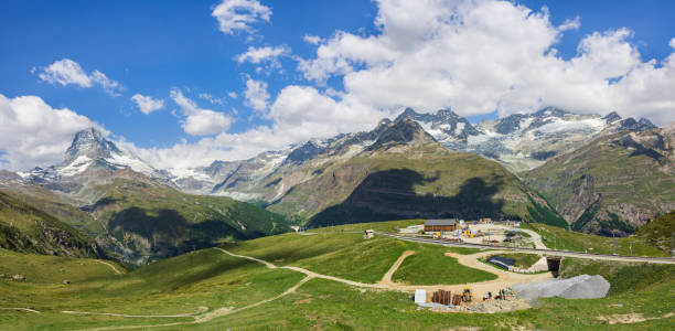 istock Gornergrat, Switzerland. Matterhorn mountain visible in background 1846450745