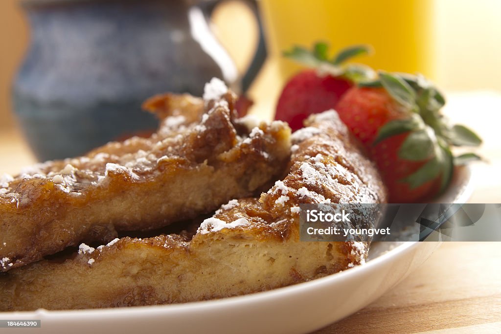 Хлебный пудинг Французский тост - Стоковые фото Американская культура роялти-фри