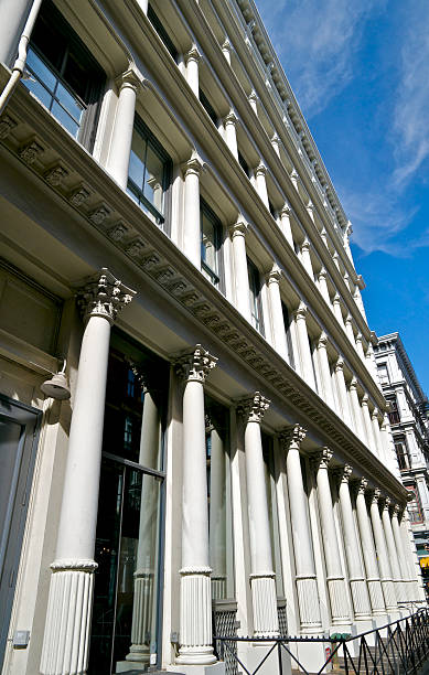 istock NYC, SOHO 19th Century Iron facade building 184646445