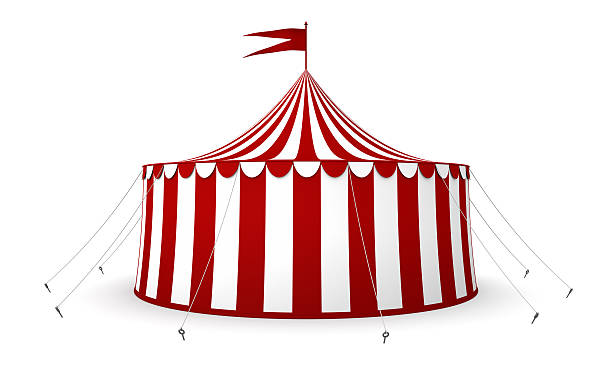 цирковой шатёр - circus tent стоковые фото и изображения