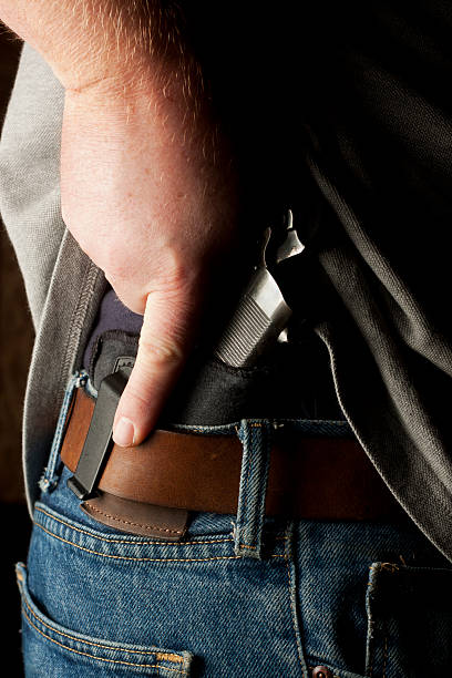 Concealed Carry Firearm Drawn From an Inside-the-Waistband Holster