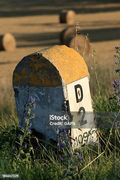 Foto de French Placa De Estrada e mais fotos de stock de Agricultura - Agricultura, Amarelo, Aquitânia