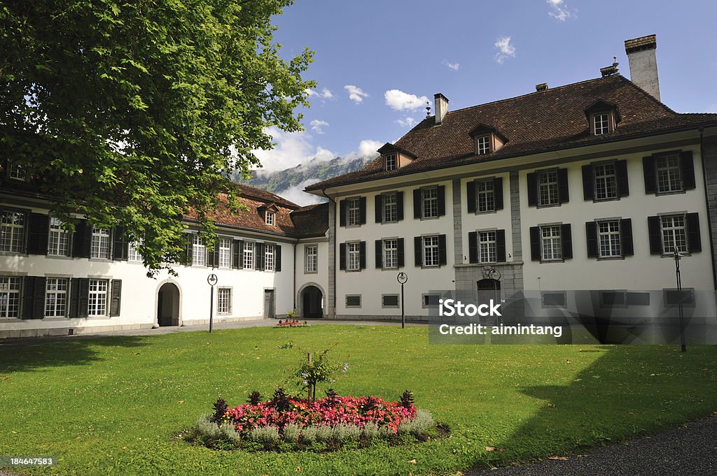 Schloss Interlaken - Foto de stock de Arquitetura royalty-free