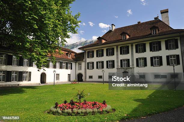 Foto de Schloss Interlaken e mais fotos de stock de Arquitetura - Arquitetura, Bernese Oberland, Cultura Suíça