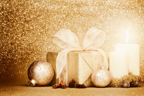 kerzenlicht weihnachten dekoration - christmas decoration photography themes christmas ornament stock-fotos und bilder