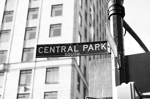 istock Central Park Street Sign 184647843