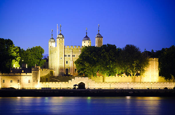 istock Tower of London along River Thames in England 184648340