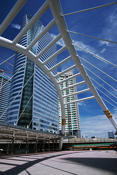 istock Bangkok skyscraper building, Thailand 184648349