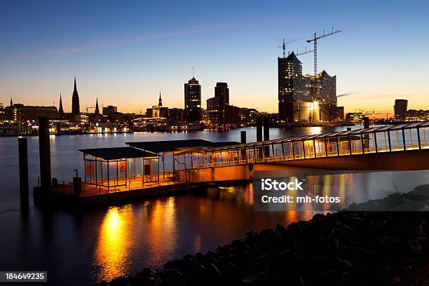 Early Morning In Hamburg Stock Photo - Download Image Now - Architecture, Built Structure, City