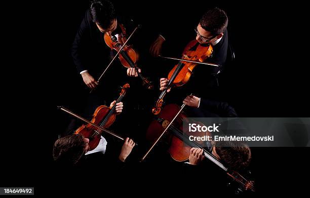 Quartetto Darchi - Fotografie stock e altre immagini di Orchestra - Orchestra, Musica classica, Quartetto d'archi