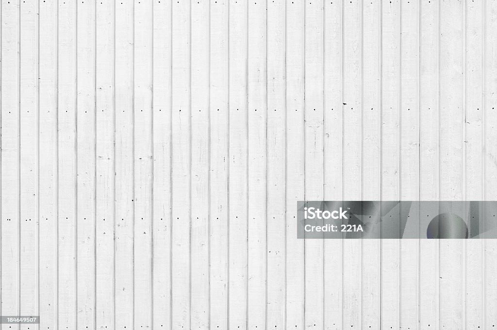 De fundo: Painéis de madeira pintadas de branco - Foto de stock de Branco royalty-free