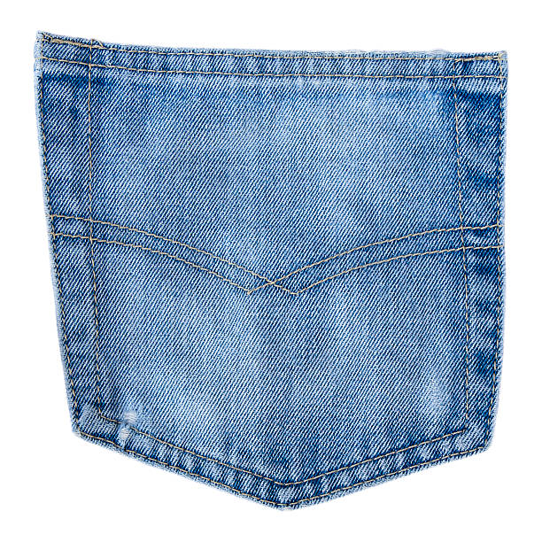 Generic jeans pocket Generic stone washed blue jeans pocket. pocket stock pictures, royalty-free photos & images