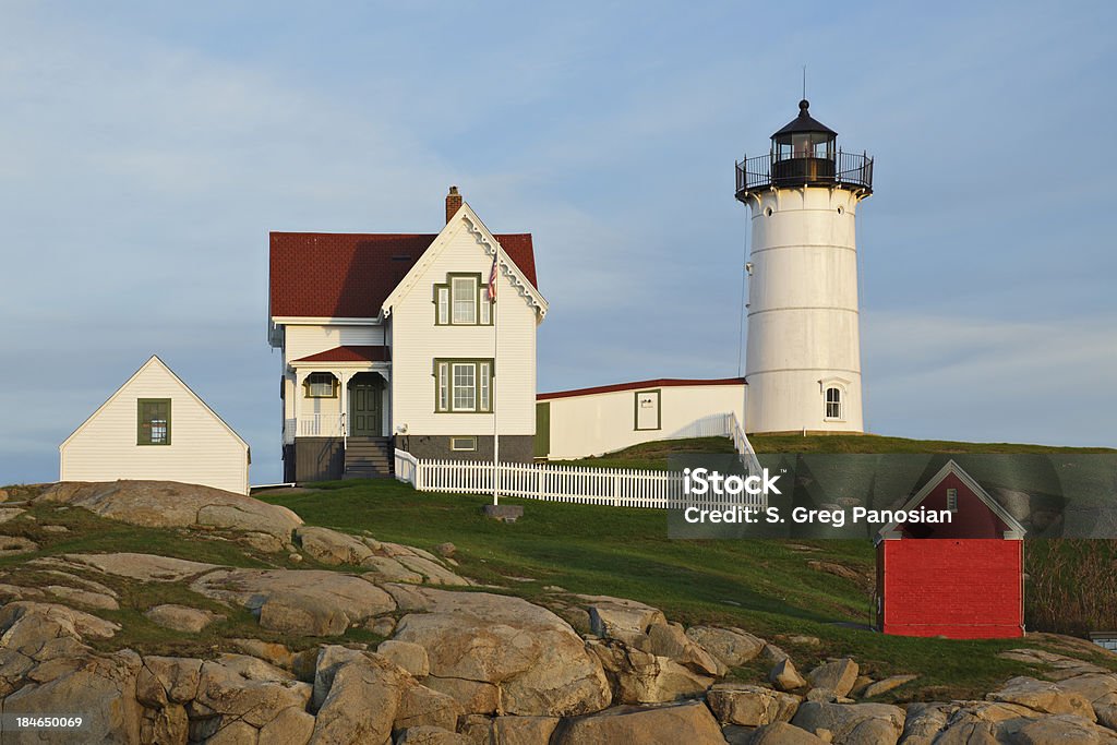 Farol Nubble - Royalty-free Ao Ar Livre Foto de stock