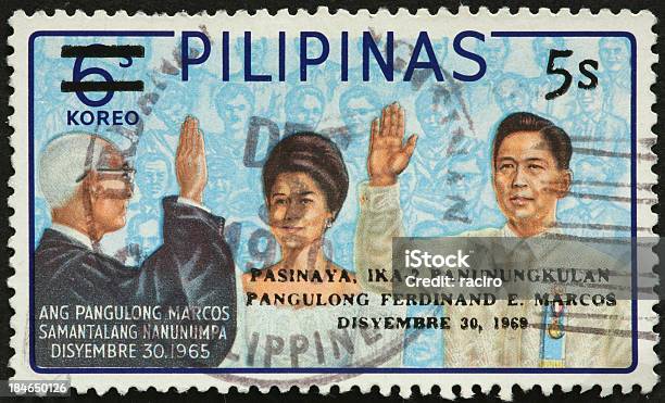 Photo libre de droit de Ferdinand Marcos Et Femme Être De Fervents En Tant Que Président Des Philippines banque d'images et plus d'images libres de droit de Philippines