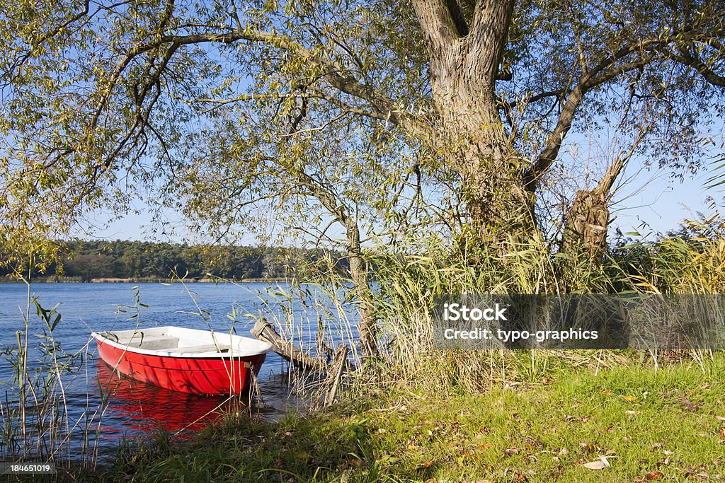 Red barco a remo - Foto de stock de Alemanha royalty-free