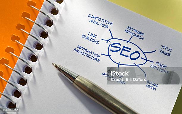 Search Engine Optimization Stock Photo - Download Image Now - Analyzing, Business, Chart