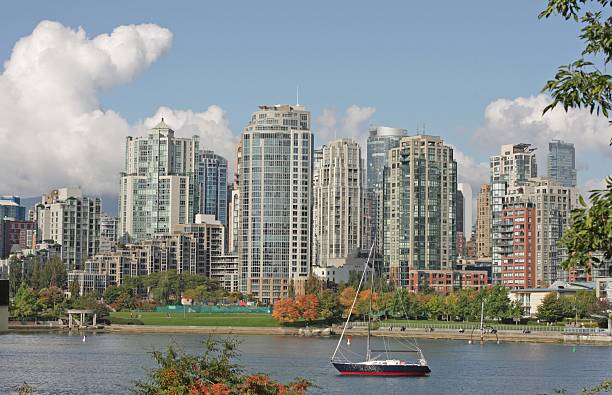 istock Vancouver's False Creek Waterfront and Skyscrapers in Autumn 184651105