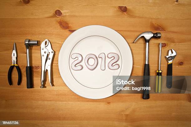 Ferramentas De Trabalho - Fotografias de stock e mais imagens de 2012 - 2012, Alicate, Ano novo