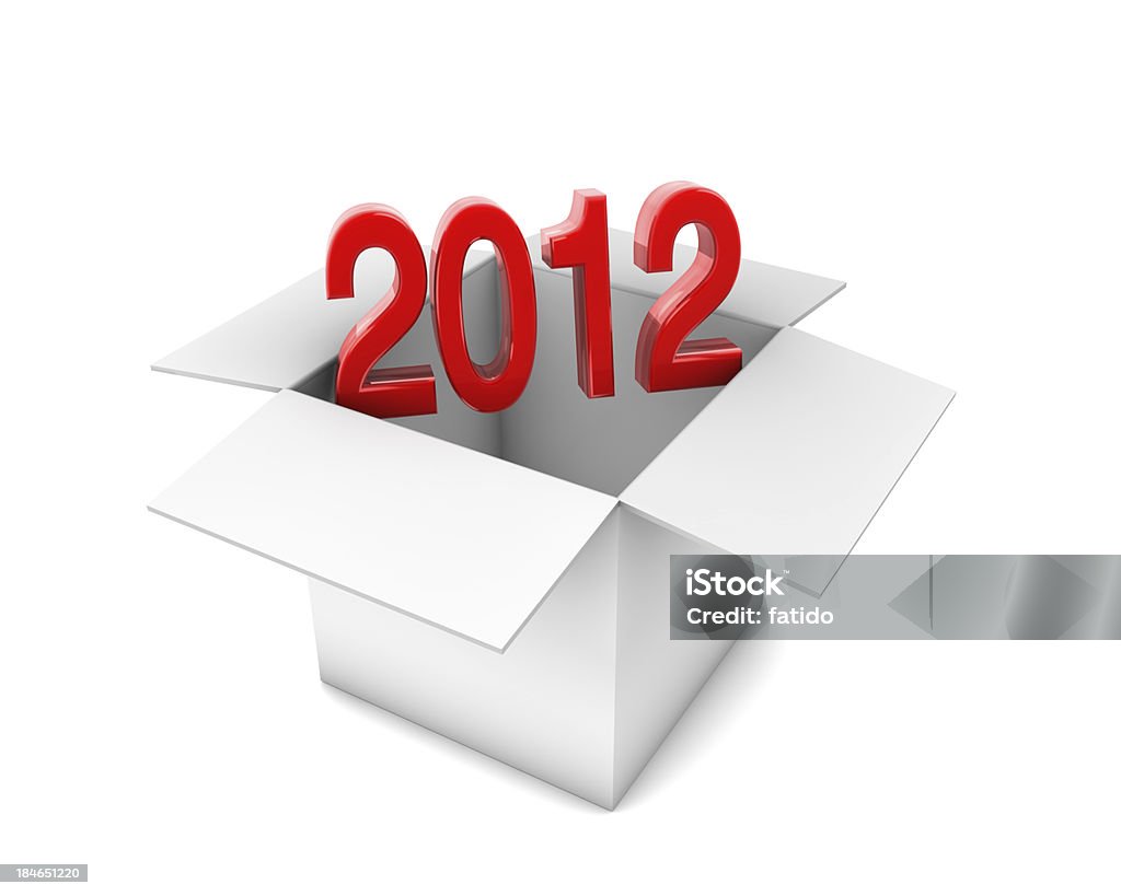 New Year Concept 2012 Concept 2012 Stock Photo