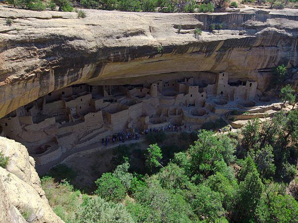istock An image of a cliff palace in a cave 184652117
