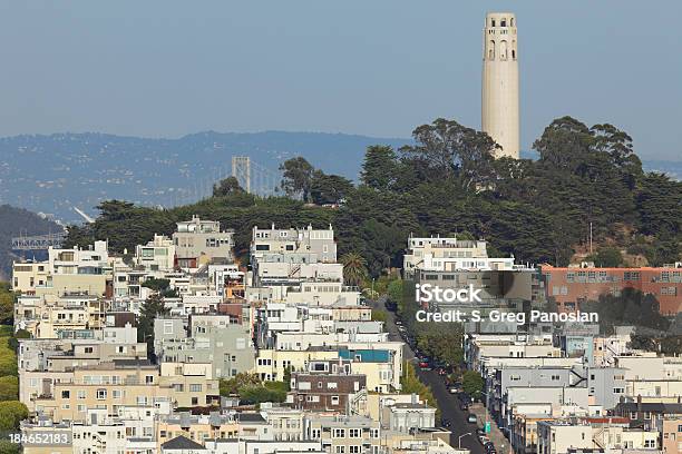 Coit Tower Stock Photo - Download Image Now - Architecture, California, City